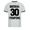 Bayer Leverkusen Jeremie Frimpong #30 Auswärtstrikot 2023-24 Kurzarm